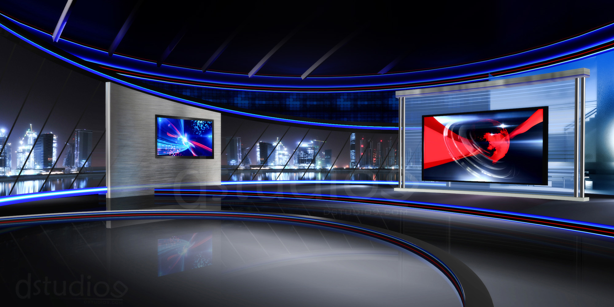 virtual studio tv set after effects template bluefx free download